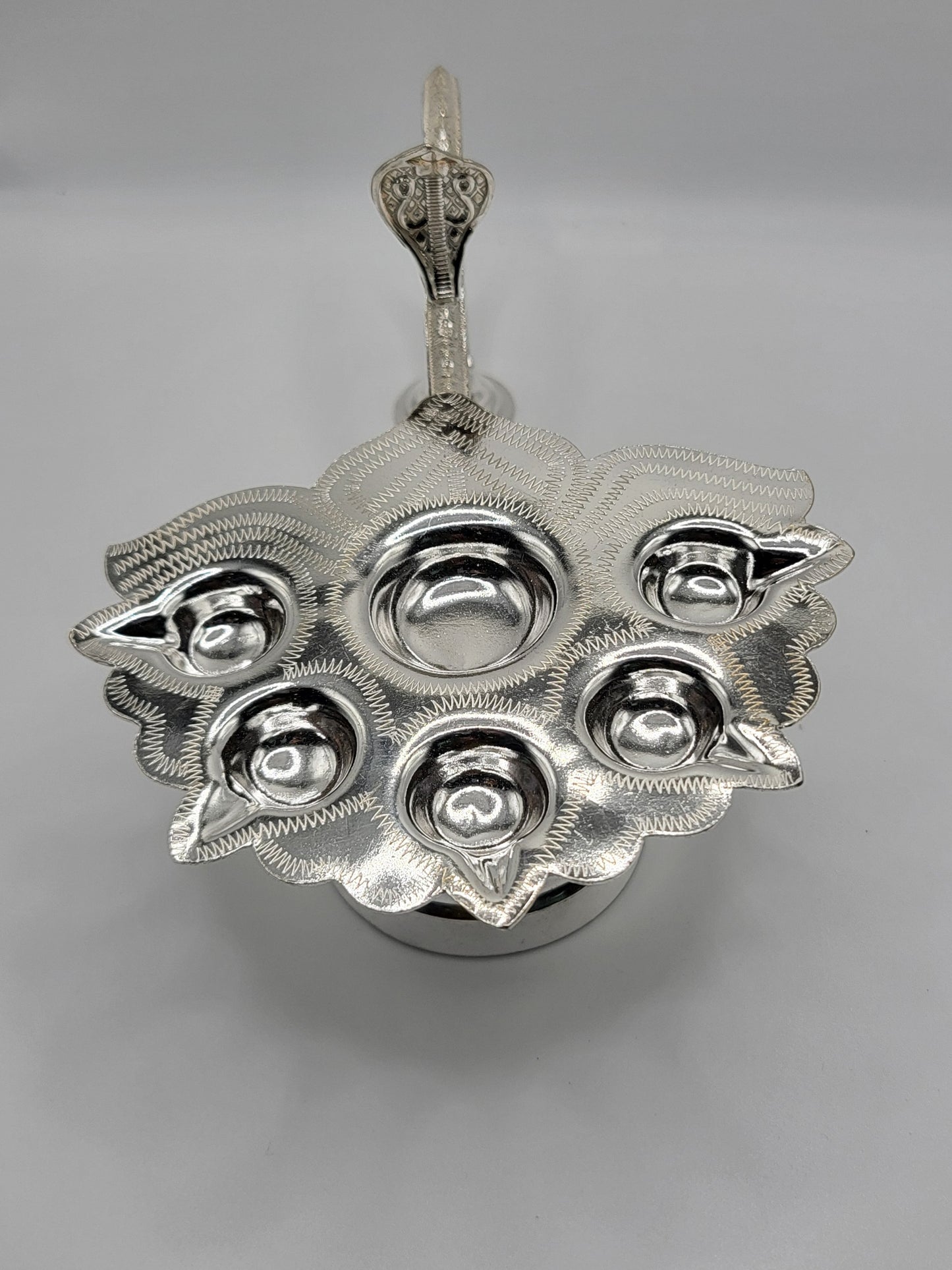 Pure Silver Panch Aarti