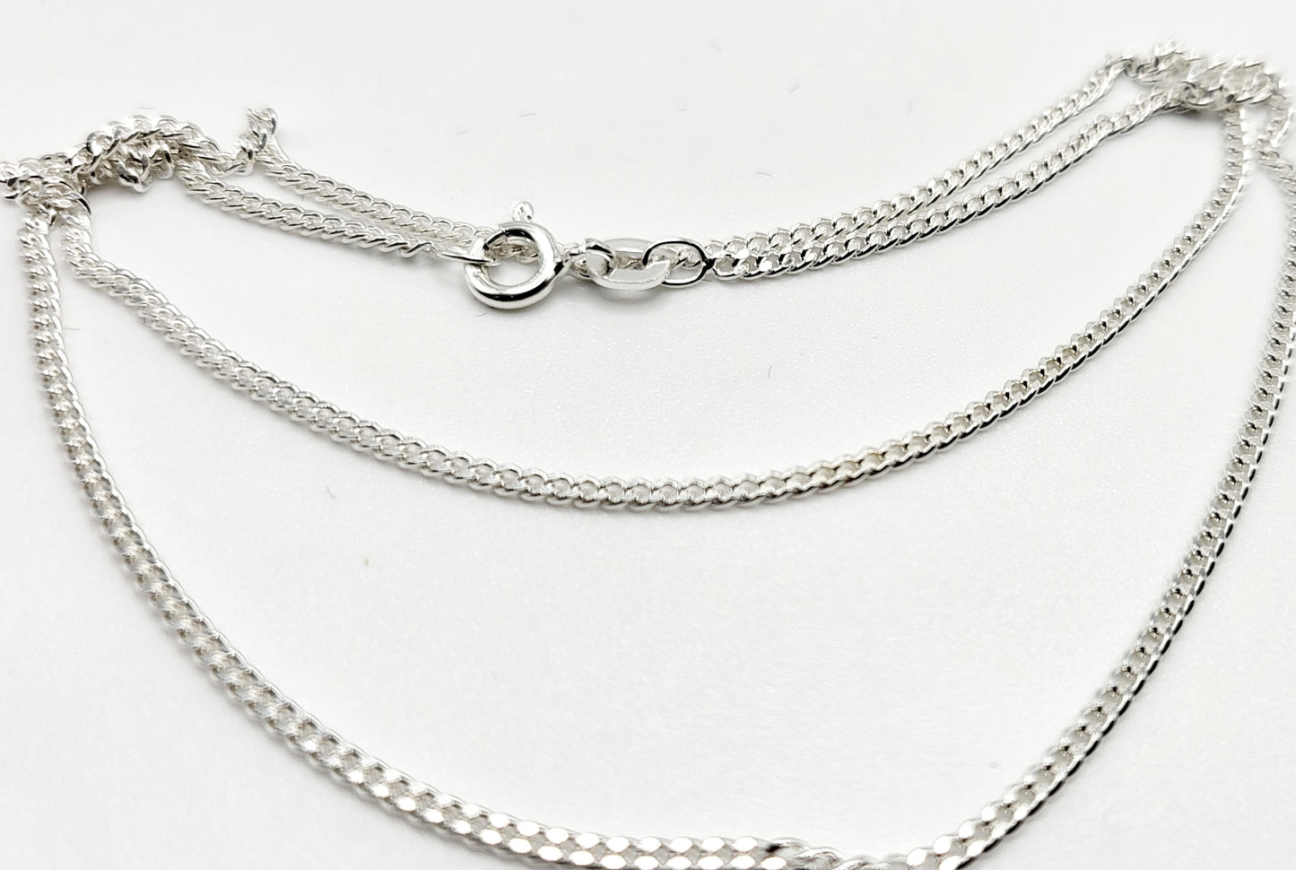 Unisex Silver chain