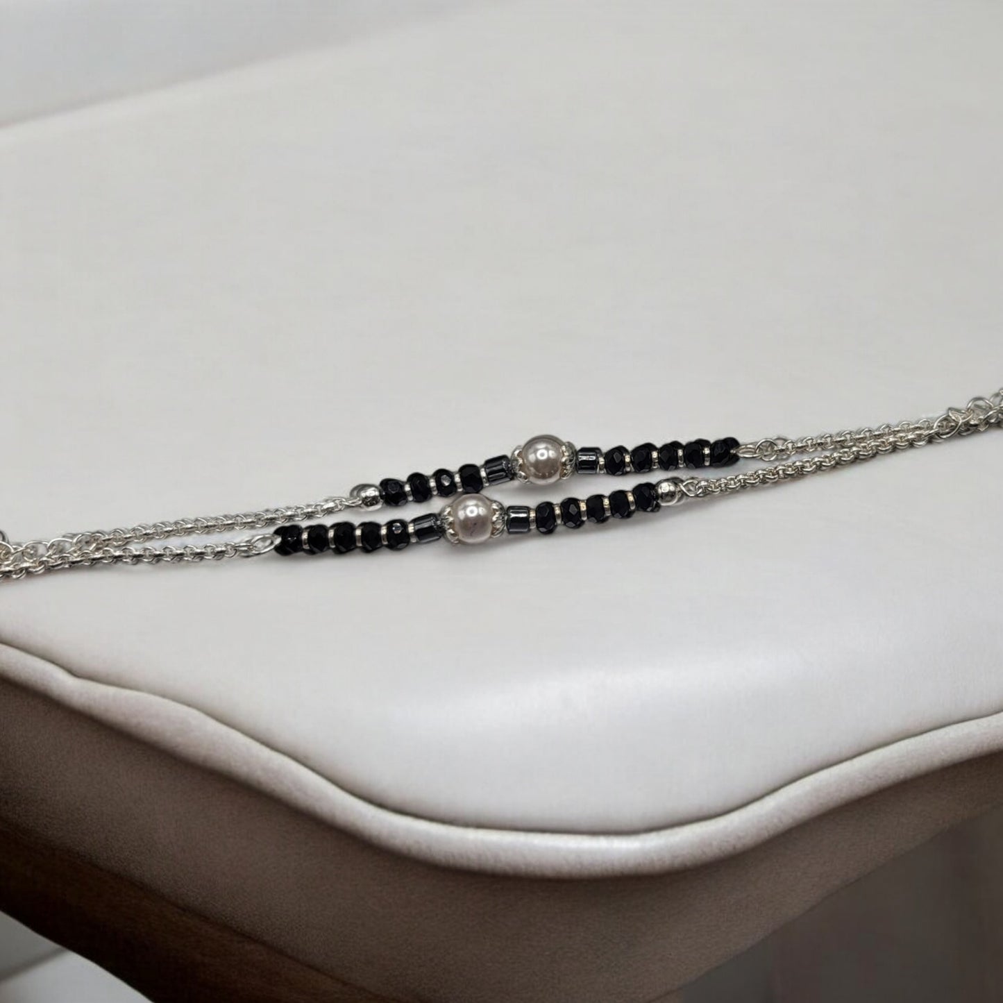 Black Bead Bracelet For Babies