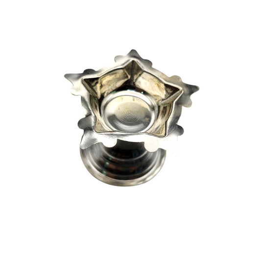 Silver diya / lamp / DEEP