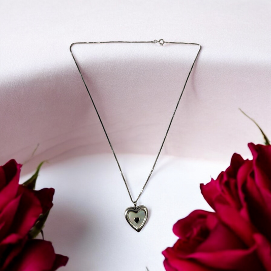 Heart Pendant With Chain