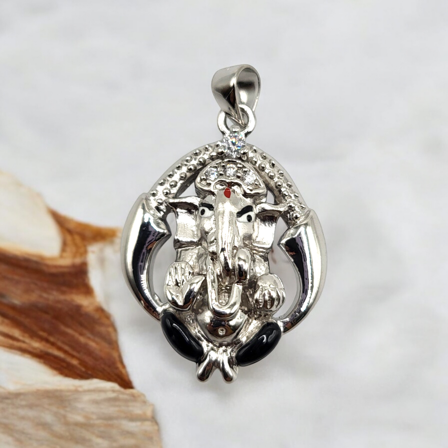 Pratham Pujya 925 Silver Unisex Pendant