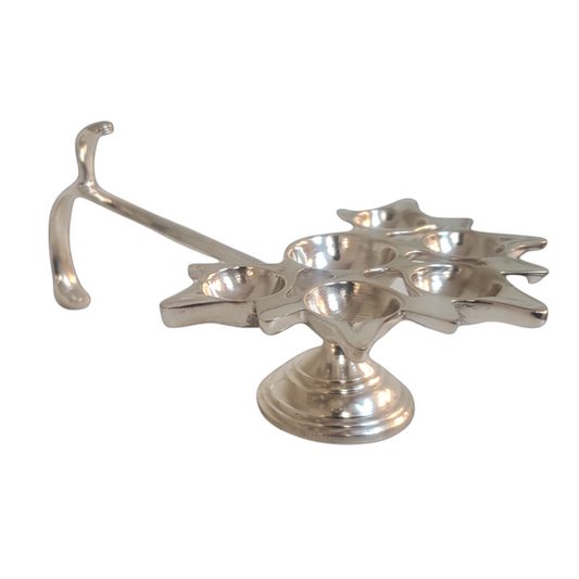 Silver Panchmukhi Aarti