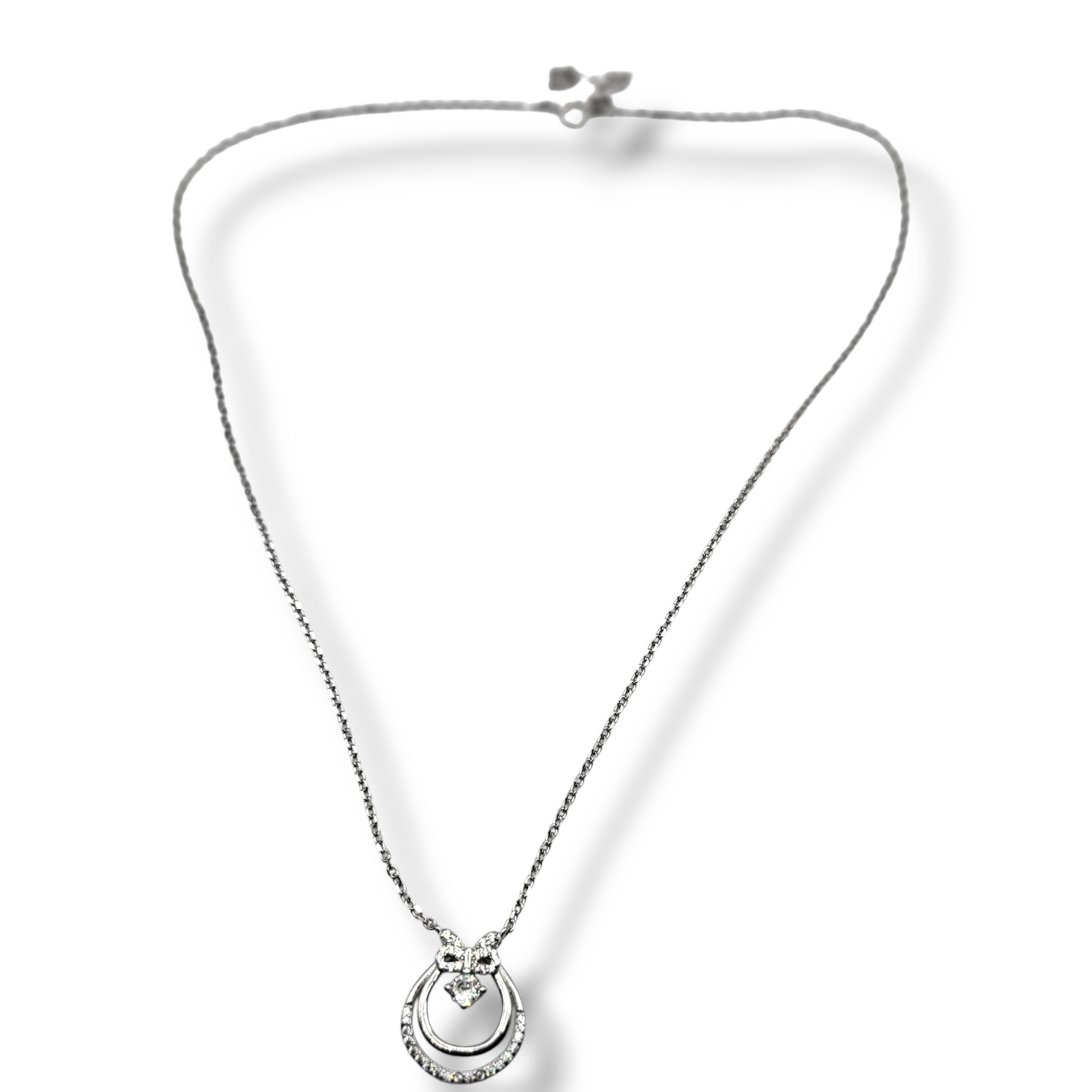 Voyage Moonlit Glam Silver Pendant Necklace