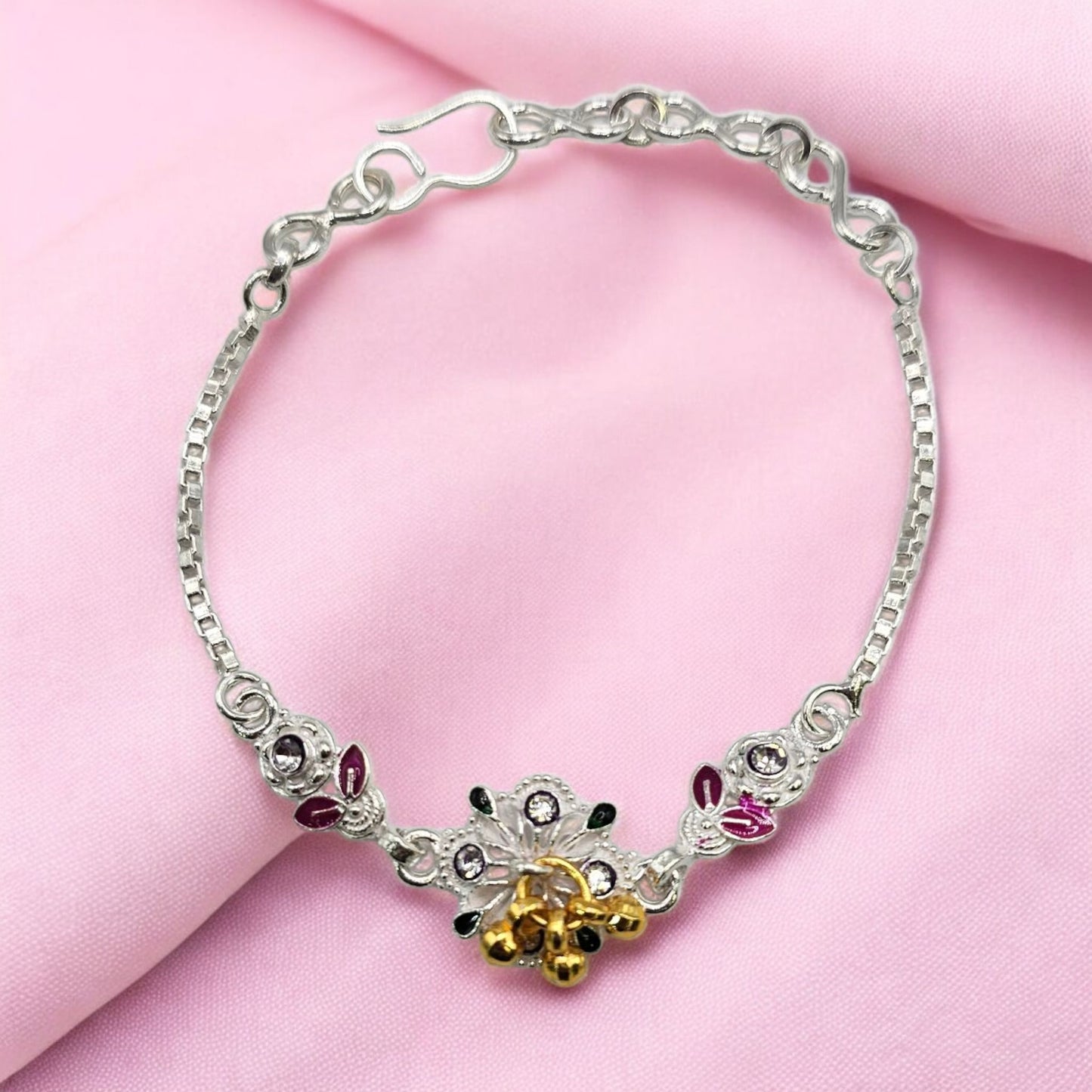 Nirmal Bandhan Silver Baby Shower Rakhi