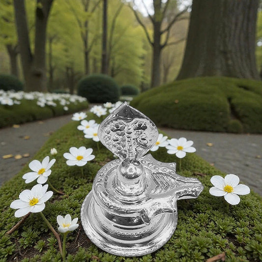 Mahadev Blessings Silver Shivling
