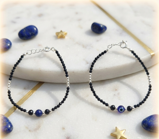 Kids Evil Eye Black Bead Nazariya