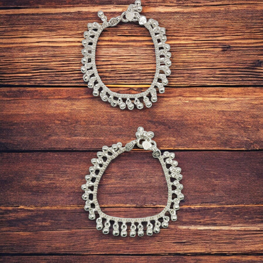 Classic Ghunghroo Chain Anklets