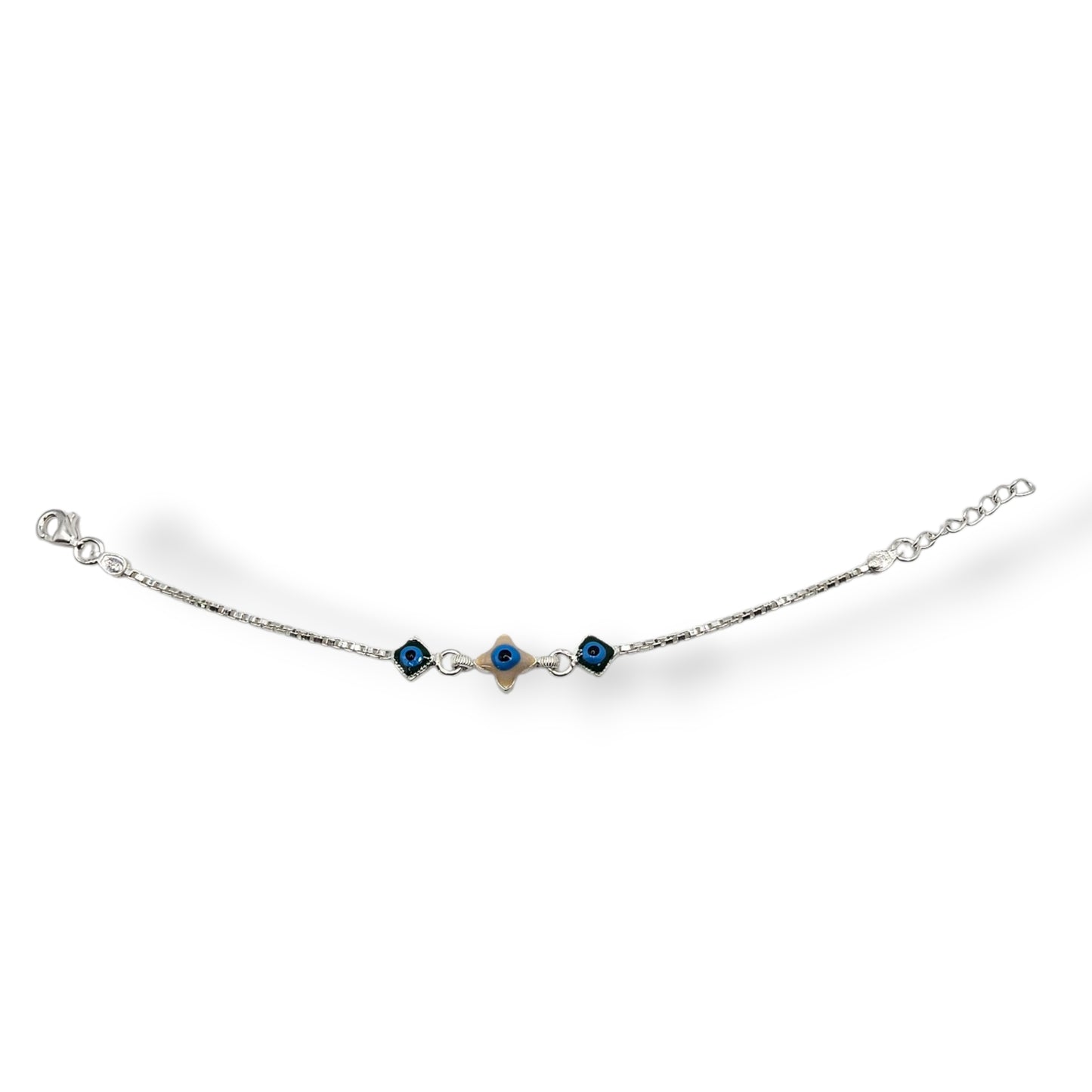 Nazar Suraksha Silver Rakshabandhan Rakhi