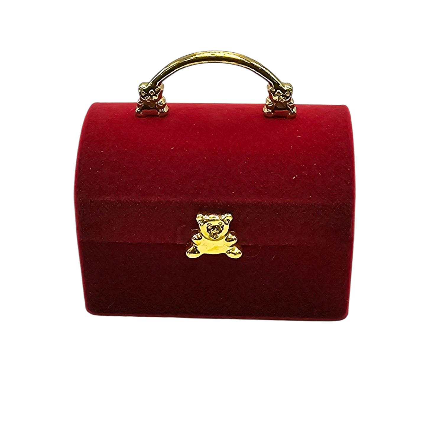 Royal Velvet Mini Trunk Ring Box