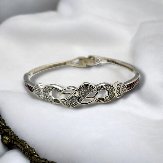925 Eternal Grace Interlocked Silver Bracelet