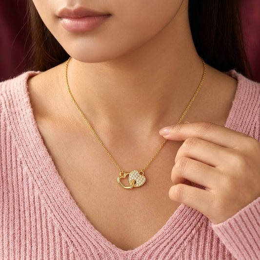 Interlocked Love Necklace
