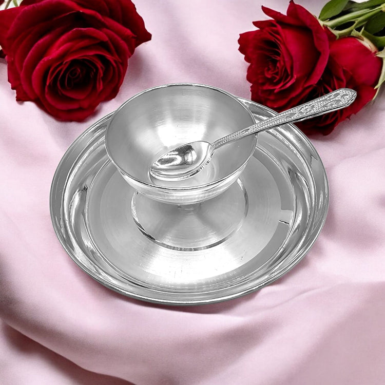 श्रीबाल अन्नारम्भ रजत पात्रम्
(Śrībāla Annārambha Rajata Pātram – Divine Baby Feeding Set) Annaprashan