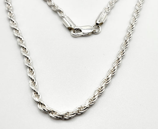 Unisex Silver Chain