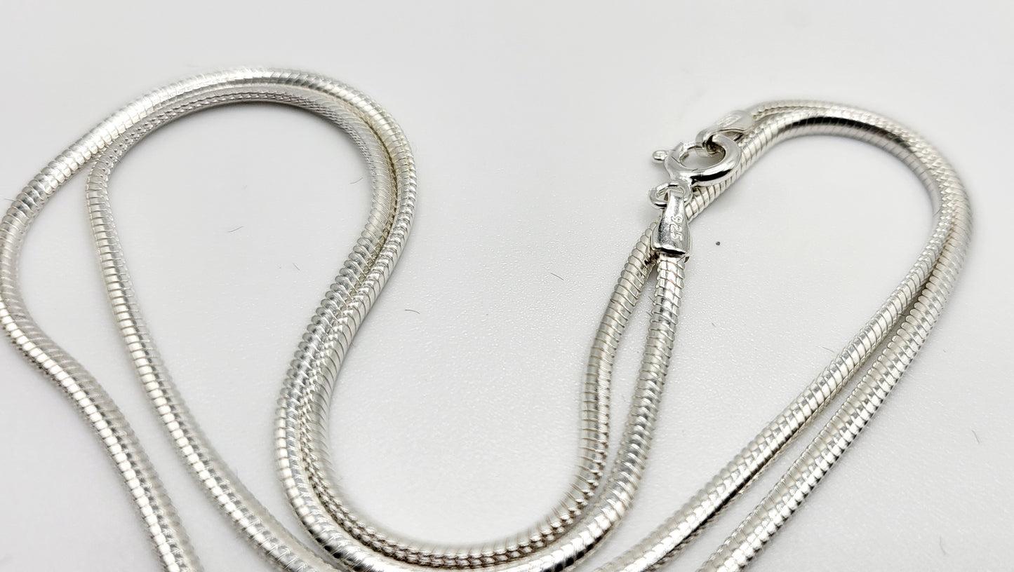 Unisex Silver chain