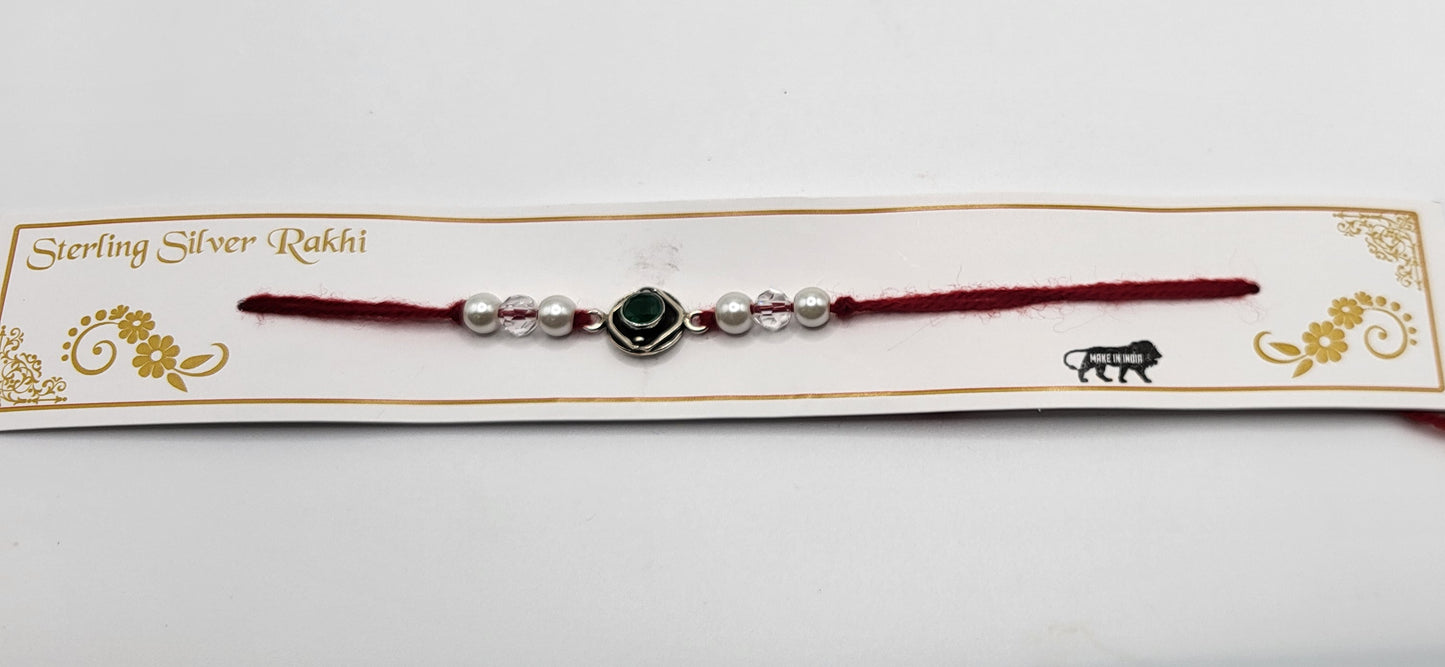 Silver Rakhi