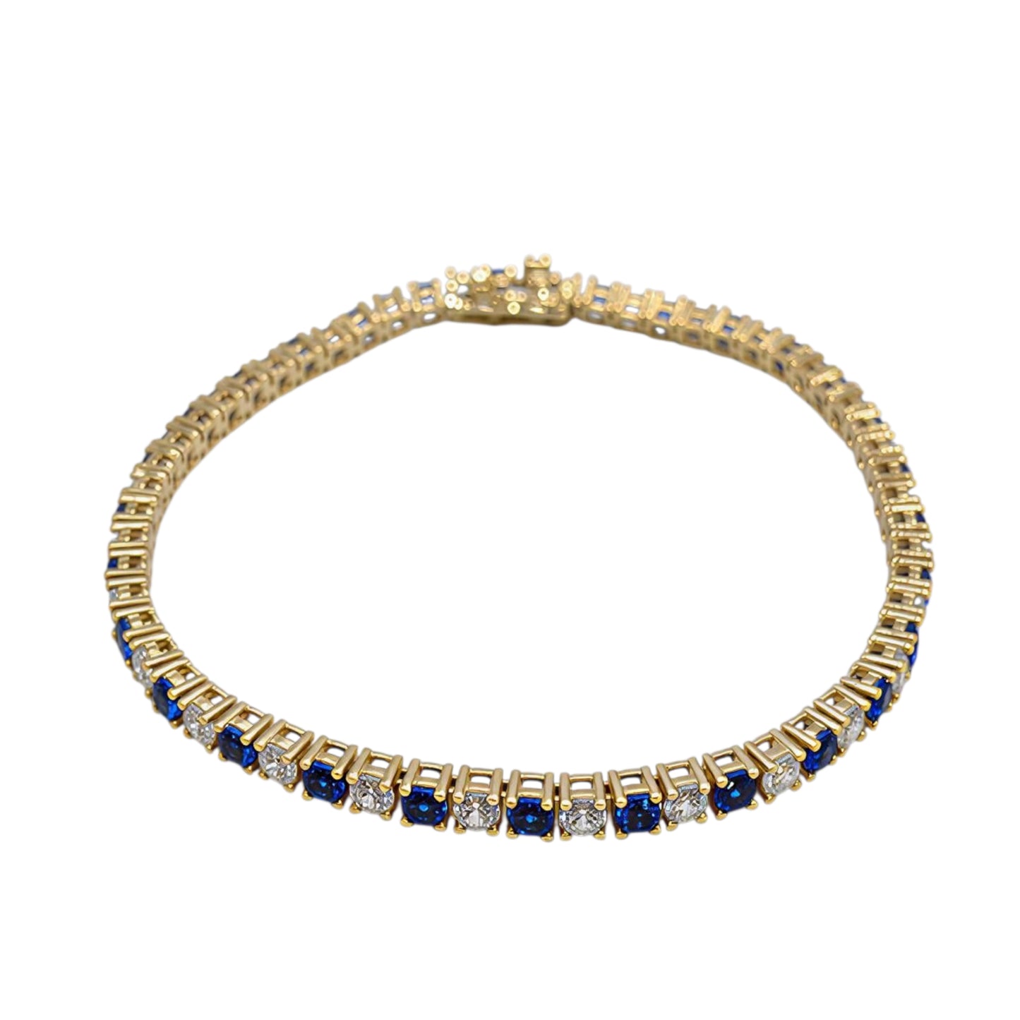 Imperial Blue Luxe 925 Silver Women's Bracelet