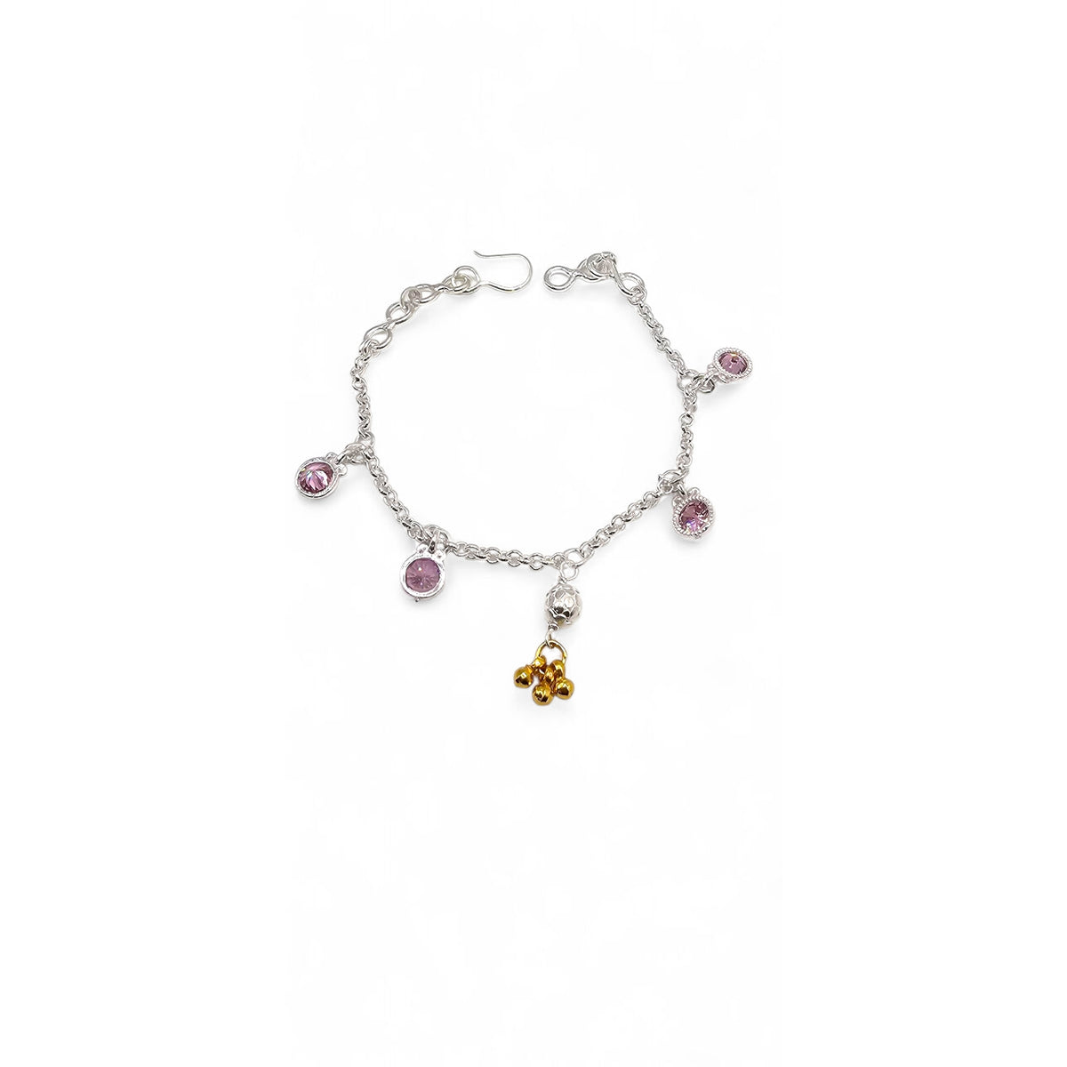 Pink Charm Baby Shower Rakhi