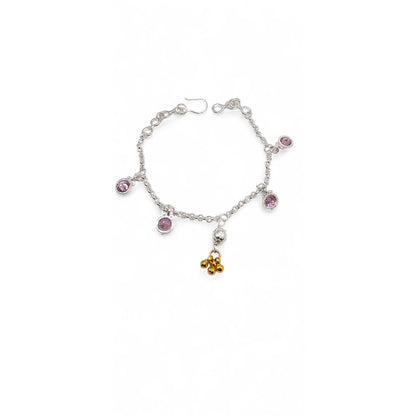 Pink Charm Baby Shower Rakhi