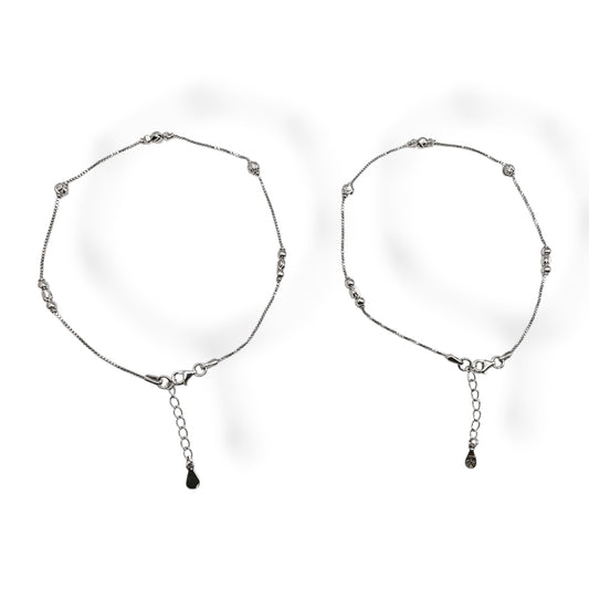 Moonlight Bead Women's Anklets