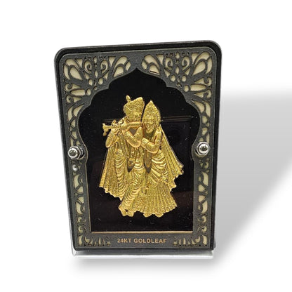 24KT Gold Leaf Radha Krishna Frame