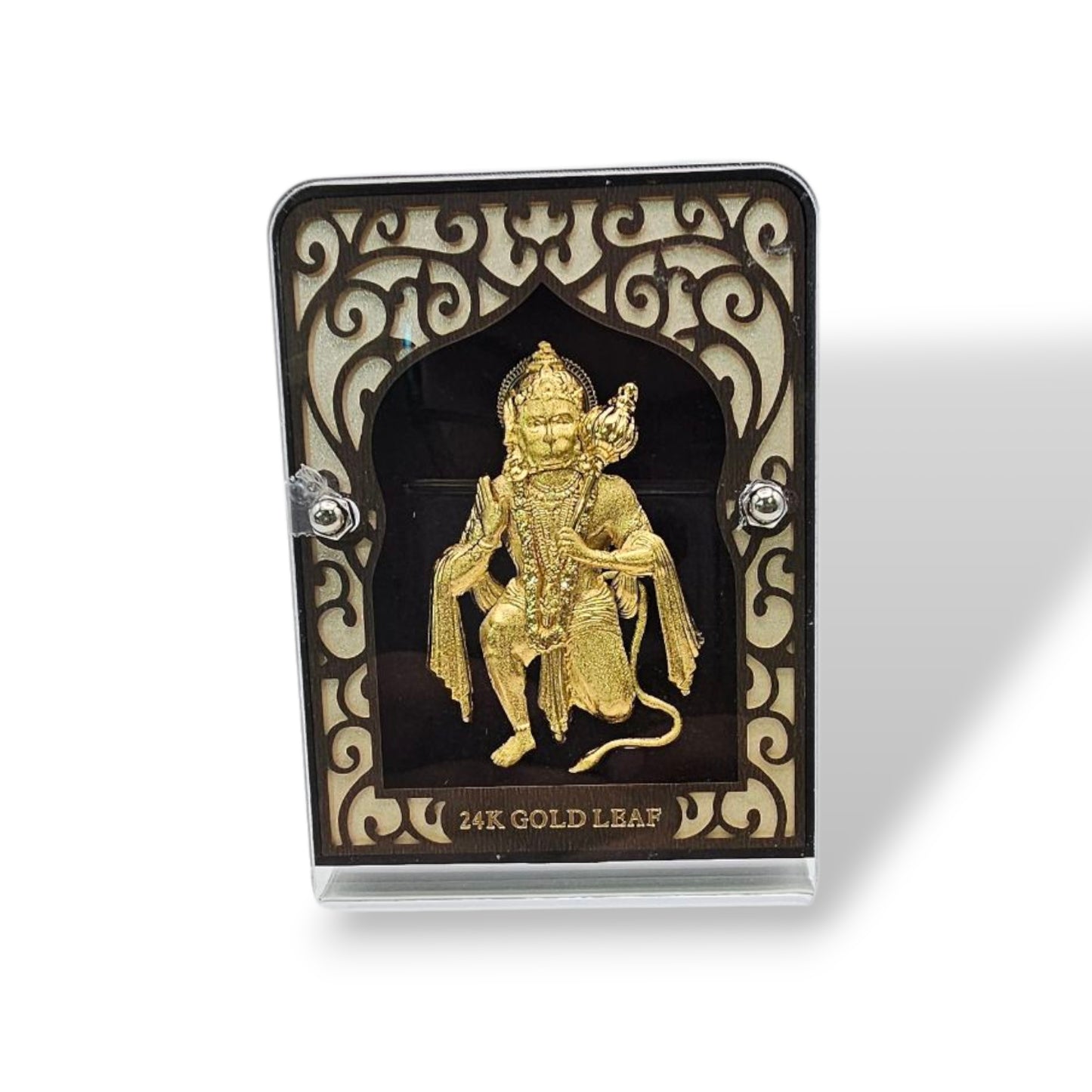 24KT Gold Leaf Hanuman Frame