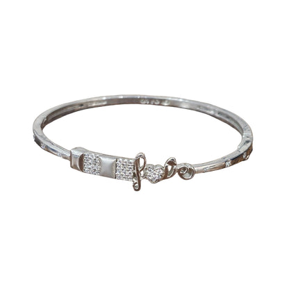 925 Silver Love Embolished Women's Bracelet