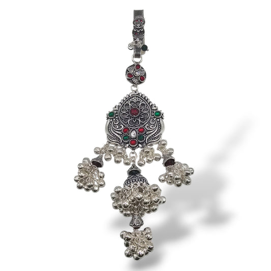 Suhag Saanjh Traditional Bridal Antique Finisb Silver Judo