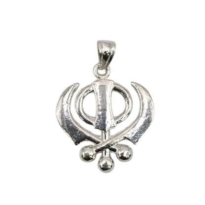 Divine Khanda 925 Silver Pendant