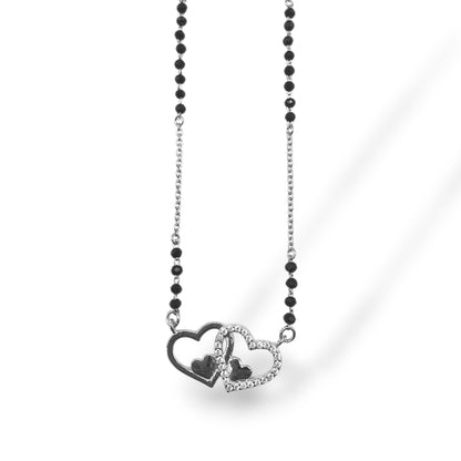 Premrekha Silver Mangalsutra Set