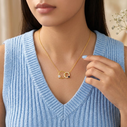 Interlocking Love Necklace