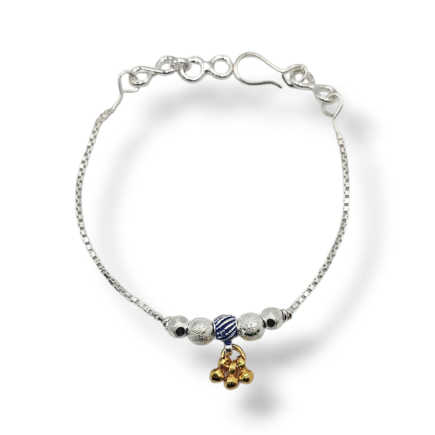 Little Prince Silver Baby Shower Rakhi