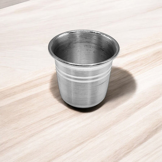 Tiny Silver Glass