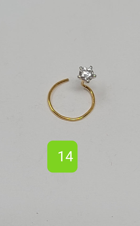 Gold Nosepin
