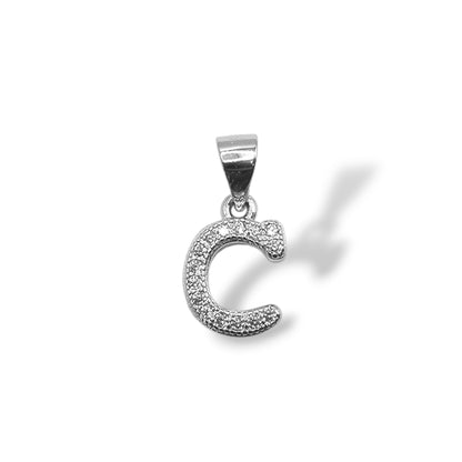 Circle of Confidence – C Silver Pendant