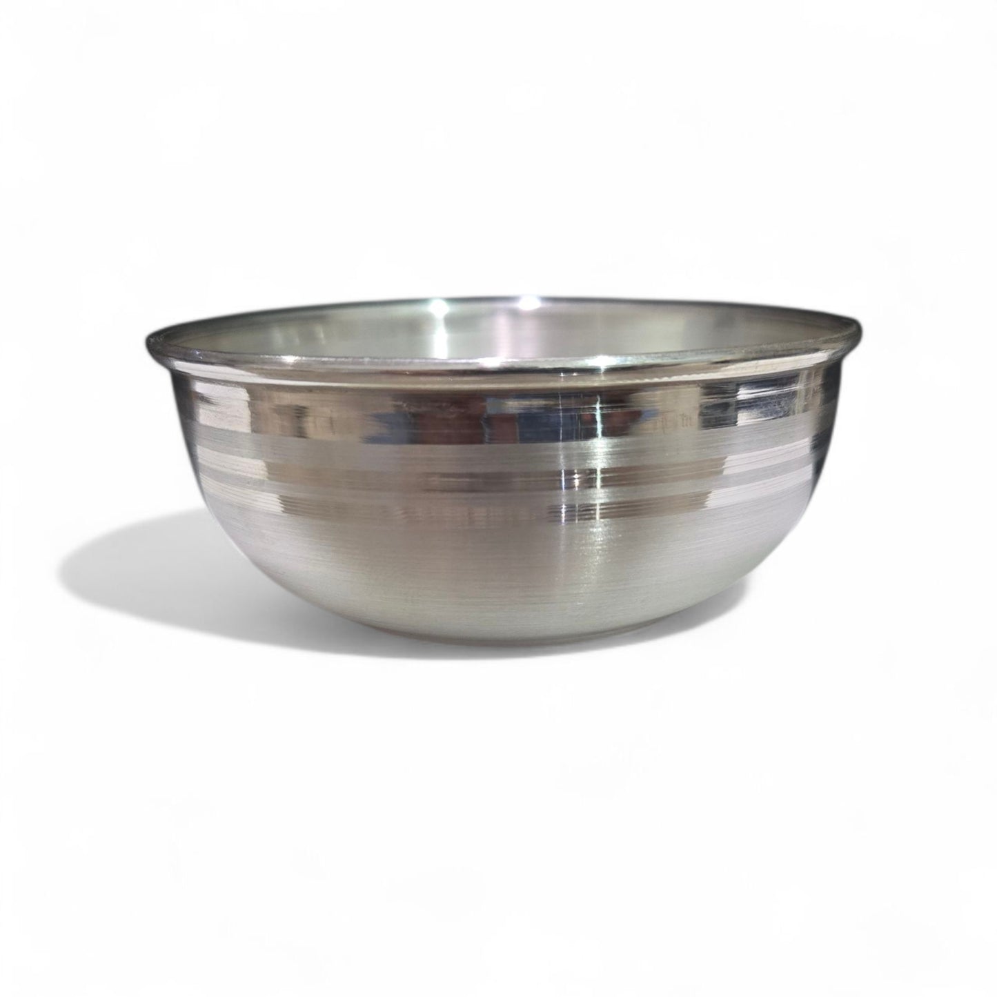 Annaprashan Medium Silver Set With Glass, Spoon And Bowl