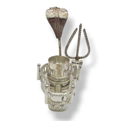 Mahadev’s Blessing Silver Set