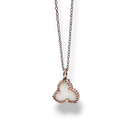 Rose Amore Murano Pendant With 925 Silver