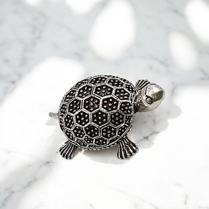 Karma Prosperity Silver Tortoise