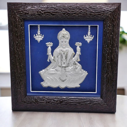 Dhanalakshmi Aura Silver Frame