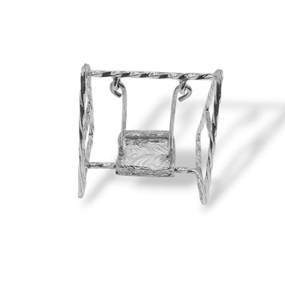 Silver Serenity Small Swing