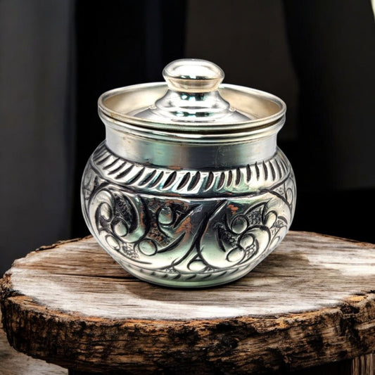 Silver pot or ghada