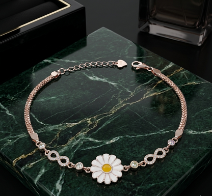 Blossom & Bound Bohemian 925 Silver Bracelet