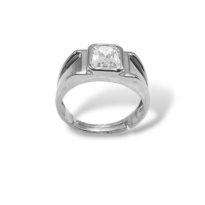 Forever Enchanted Diamond Duo / Silver Wedding Couple Ring
