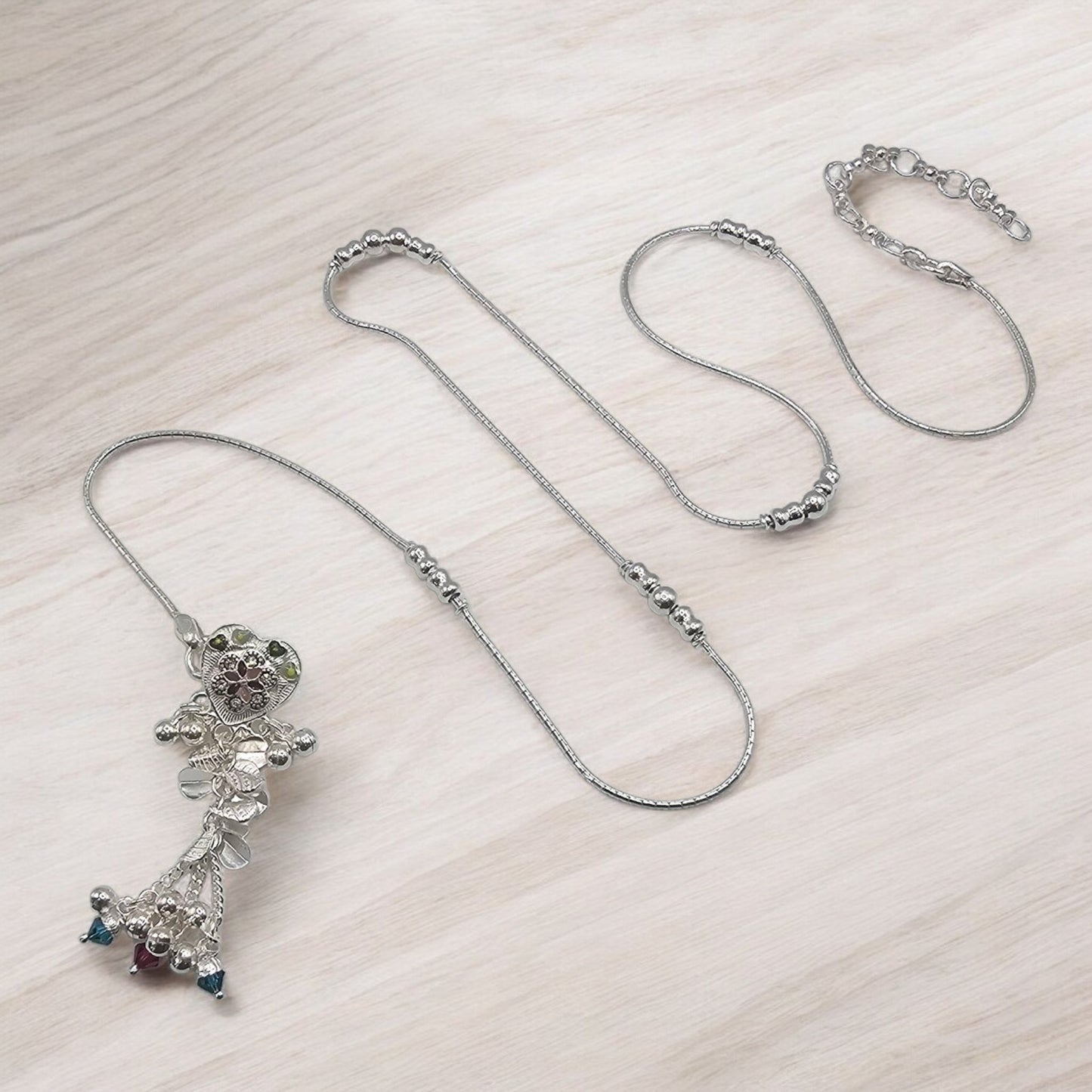 Suhag Rachana Silver Waist Chain