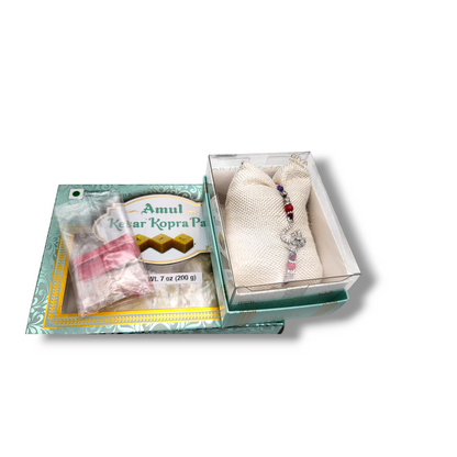 Silver Rakshabandhan Rakhi Combo