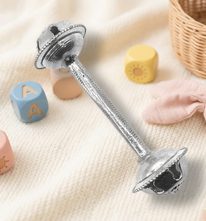 Lullaby Skies Silver Kids Toy -  Rattle