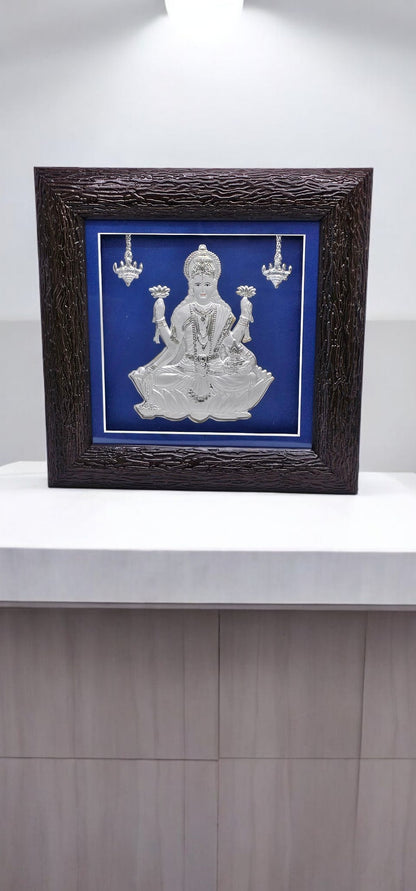 Dhanalakshmi Aura Silver Frame