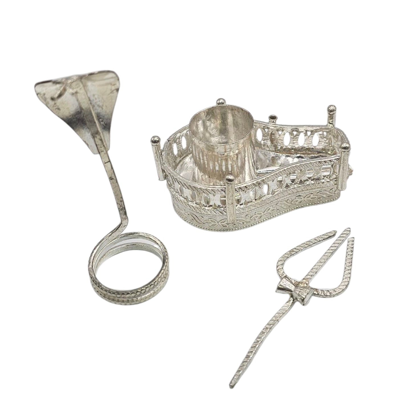 Mahadev’s Blessing Silver Set