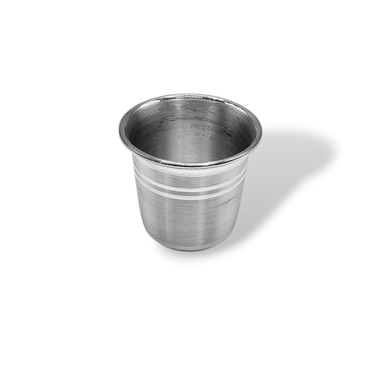 Tiny Silver Glass